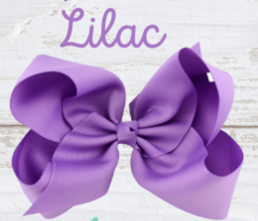 6" Classic Ribbon Hair Bows