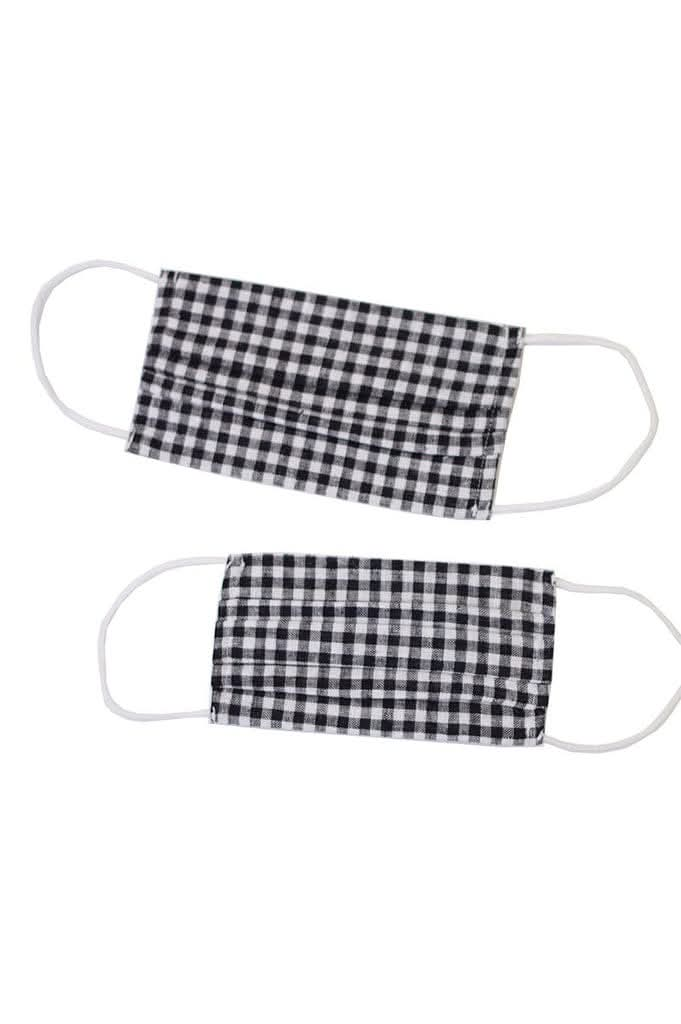 Checkered Adult Face Mask