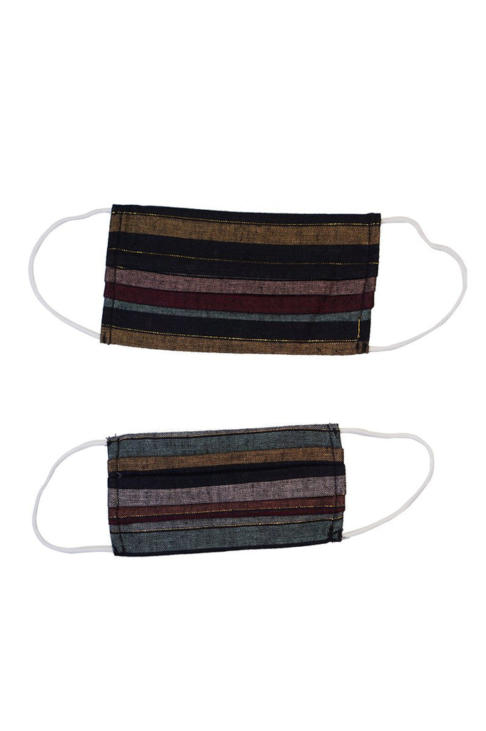 Multicolor Stripe Adult Face Mask