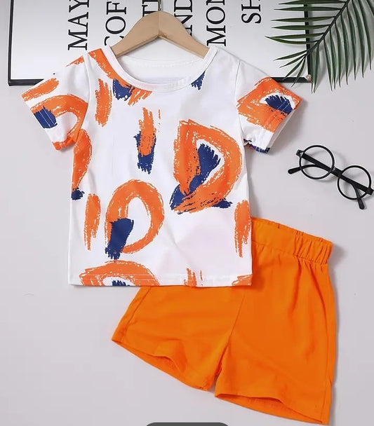 Graffiti Shorts Set