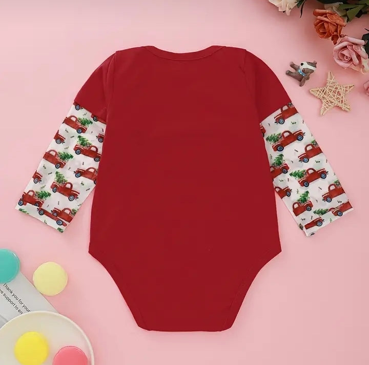 My 1st Christmas Romper